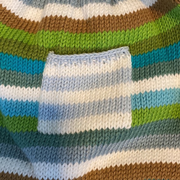 Blabla Kids Baby Toddler Handmade Fair Trade Knit Beanie Hat NEW M 6-12 Months - Picture 3 of 6